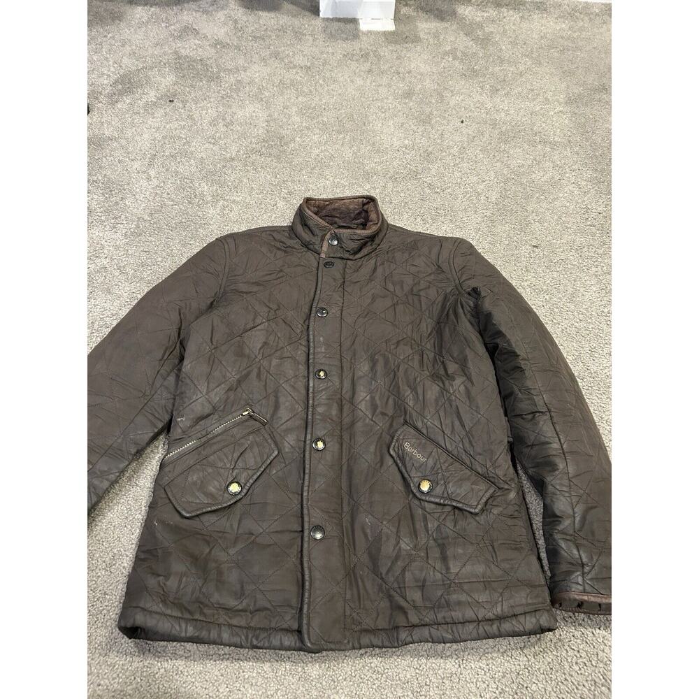 Barbour Men's The Powell Jacket Brown Size Small
